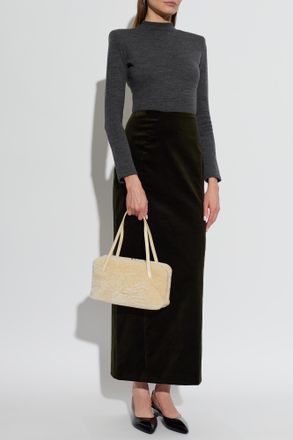 Jil Sander Skirt With A Single Back Slit, Womens, Green
