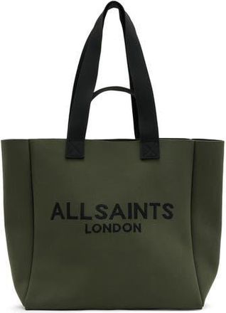 AllSaints Izzy Recycled Polyester Tote in Olive Green at Nordstrom Rack