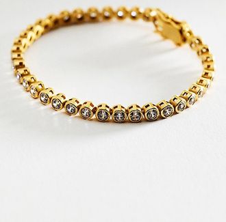 Hart England Bezel Tennis Bracelet