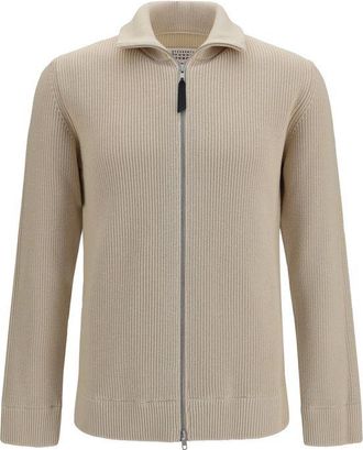 Maison Margiela Beige Wool Oves Aries Mens Sweatshirt