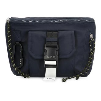A.P.C. Bum Bags, male, Blue, ONE SIZE, Trek Nylon Belt Bag