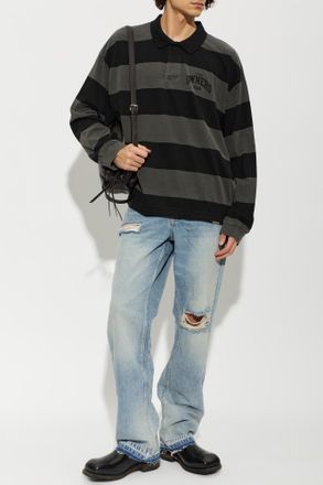 Represent Vintage-effect Jeans, Mens, Blue