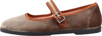 Victoria Schoenen, Dames, Bruin, 37 EU, Gong-Fu Bailarina Terciopelo
