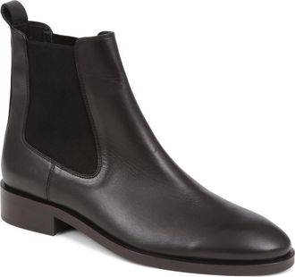 Jones Bootmaker Womens Forget-Me-Not Pointed Toe Chelsea Boots - Black Leather - Size UK 4