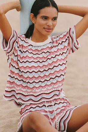 L*Space Sun Chaser Crochet Crop Top