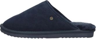Warmbat Classic Open Slipper - Heren - Pantoffels - Blauw - 44 EU - Wol - Schoenen