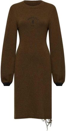 Maison Margiela gebreide midi-jurk