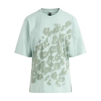 adidas Adidas by Stella McCartney, T-Shirts, female, Green, Size: XS Graph Tee Vapgrn