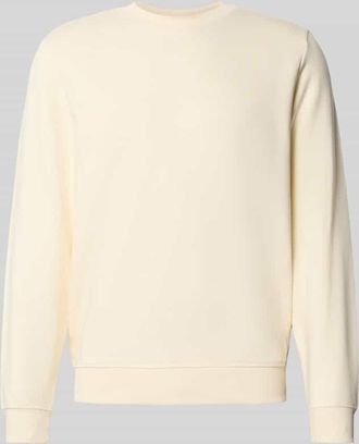 Mc Neal Regular Fit Sweatshirt aus Baumwoll-Mix mit Rundhalsausschnitt in Ecru, Größe XXXL