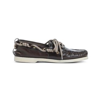 Golden Goose Schoenen voor een Cruise - Heren - Bootschoenen - Bruin - 41 EU - Leer - Schoenen