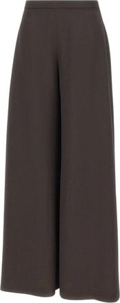 HUGO BOSS Wijde broek - Dames - Wijde Broeken - Zwart - L - Broeken