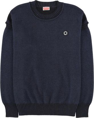 Kenzo Round-neck Truien - Heren - Ronde hals truien - Zwart - L - Truien & Vesten