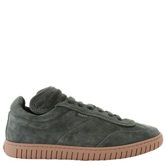 Bally Mens Calf Suede Parrel Sneakers, Brand Size 40 ( US Size 7 )