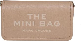 Marc Jacobs Mini Bag in Pelle - Dames - Schoudertassen - Bruin - ONE Size - Leer - Tassen