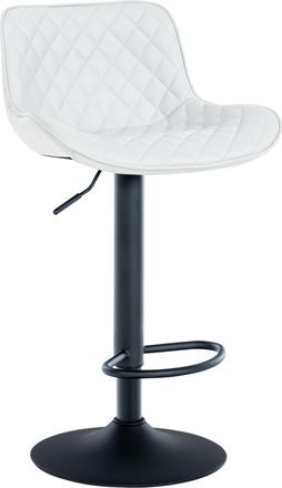 Clp Taburete De Bar Minosa Blanco Simil Cuero