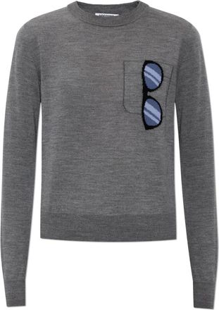 Moschino Donna, Maglie, Grigio, M, new