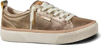 Reef Womens Lay Day Dawn Sneakers In Champagne Suede