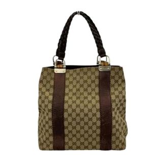 Gucci Pre-owned Handbags, female, Beige, Size: ONE SIZE Pre-owned Vintage Tote Bag