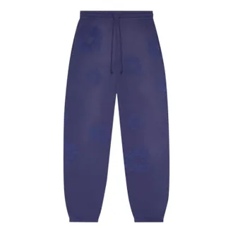 Denim Tears Mono Cotton Wreath Sweatpants Washed Blue SS25BAS0624