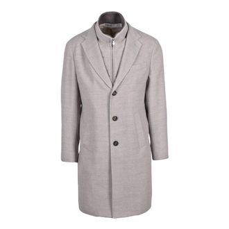 Eleventy Cappotto - - Coats - Uomo - Grigio - M