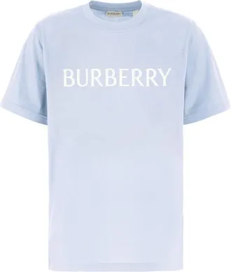 Burberry Mujer, Camisetas, Azul, Talla: L