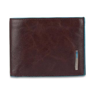 Piquadro Wallets & Cardholders, male, Brown, ONE SIZE, Wallet with coin pocket