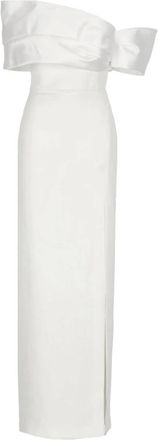 Solace London Dames, Jurken, Wit, Maat: 2XS