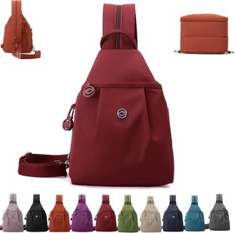 Generic 2026 Premium 3 in 1 Anti-Theft Travel Tote Bag, Waterproof 2-Way Commuter Bag, Large Capacity bag with Multi-Compartment (Red)