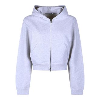 Alexander Wang Dames, Sweatshirts & Hoodies, Blauw, Maat: XS