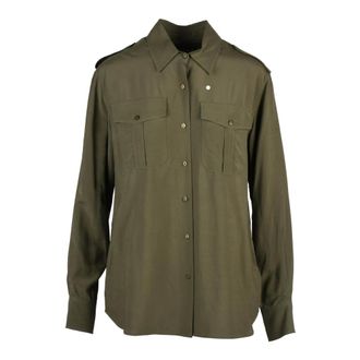 Dondup Donna, Camicette, Verde, L, new