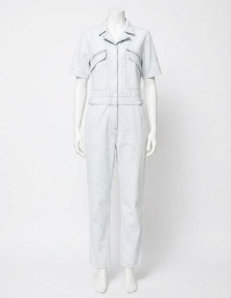 Faherty Blythe Jumpsuit In Light Indigo