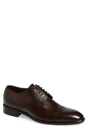 Bruno Magli Stefano Cap Toe Derby in Brown at Nordstrom Rack, Size 7