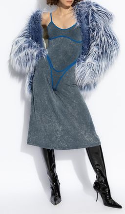Diesel Dress D-WOW, Womens, Blue