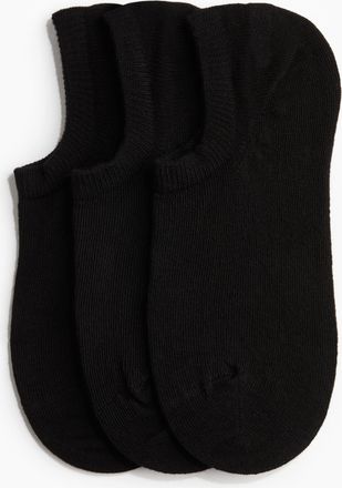 H&M 3er-Pack Sneakersocken - Schwarz