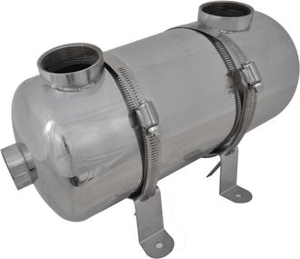 vidaXL Vidaxl - Intercambiador De Calor Para Piscina, 355 X 134 Mm, 40 Kw