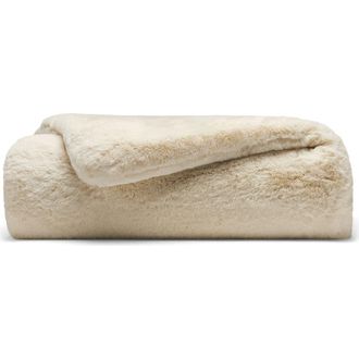 Cozy Earth Extra Weight Large Cuddle Blanket in Creme at Nordstrom