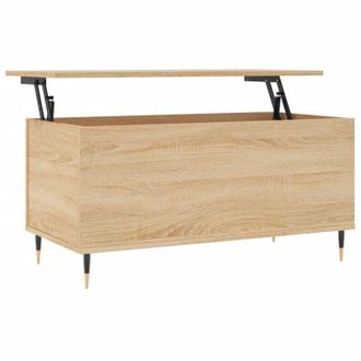 vidaXL Vidaxl - Tavolino Salotto Rovere Sonoma 90x44,5x45 cm Legno Multistrato