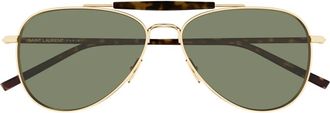 Saint Laurent Sunglasses, unisex, Yellow, Size: 57 MM SL 864 Sunglasses