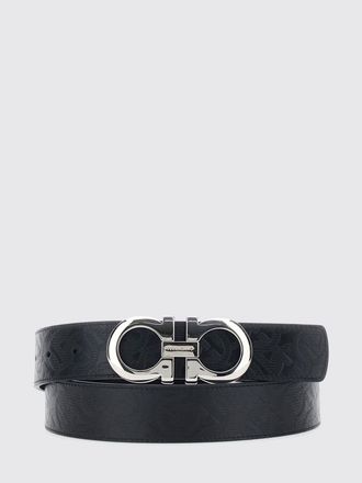 Ferragamo Belt Men color Black
