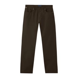 Stone Island Straight Jeans, male, Brown, Size: W31 Five-pocket Jeans