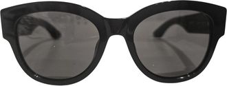 Alexander McQueen Rechthoekige Zonnebril - Dames - Zonnebrillen - Zwart - ONE Size - Accessoires