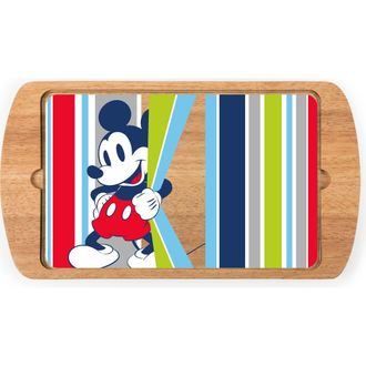 Picnic Time Billboard Glass Top Serving Tray in Multi at Nordstrom Rack