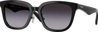 Burberry BE4446D Asian Fit 30018G Womens Sunglasses Black Size 57