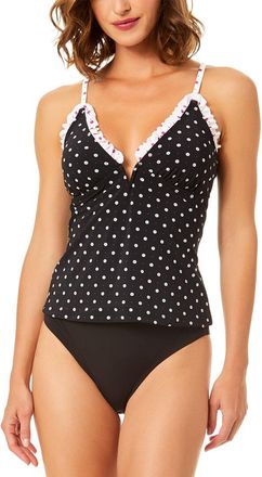 CeCe by Cynthia Steffe Cece Ruffle V-Wire Tankini