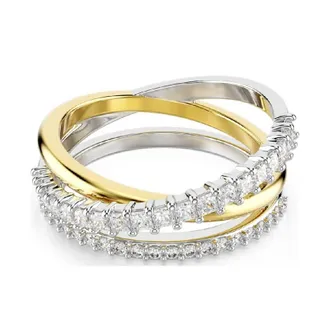 Swarovski Hyperbola Crystal Metal Ring, Size 52