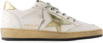 Golden Goose Ball Star Sneakers - Dames - Schoenen - Wit - Maat: 36 EU Leer