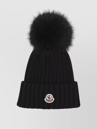 Moncler ribbed knit beanie