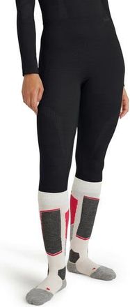Falke Wool Tech 3/4 Base Layer Bottom in Black at Nordstrom, Size X-Small