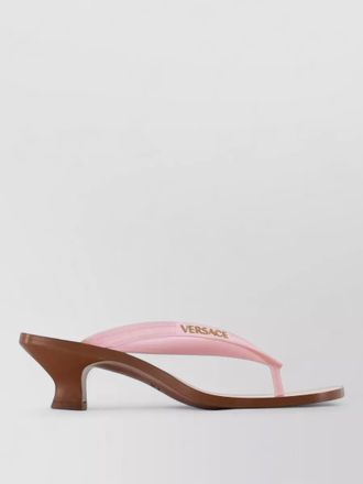 Versace t40 sandal pumps synthetic open toe