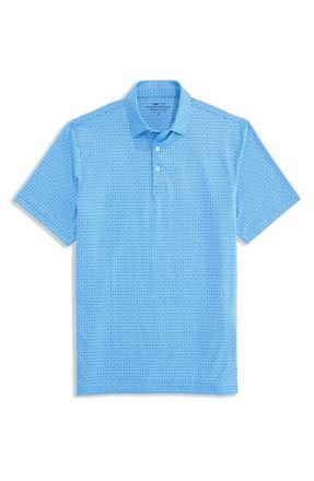 Vineyard Vines Golf Print Sankaty Performance Polo in Golf Clubs And Whale at Nordstrom, Size Xx-Large